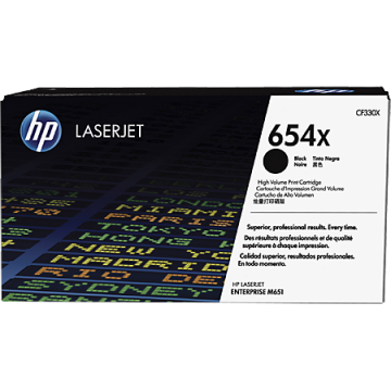 HP Toner 654X Black 20.5K HP Toner 654X Black 20.5K